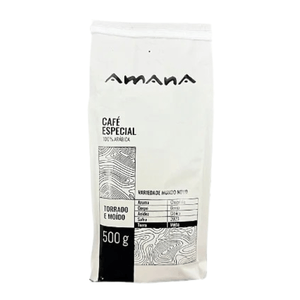 Cafe Amana Torrado em Grãos 500 grs